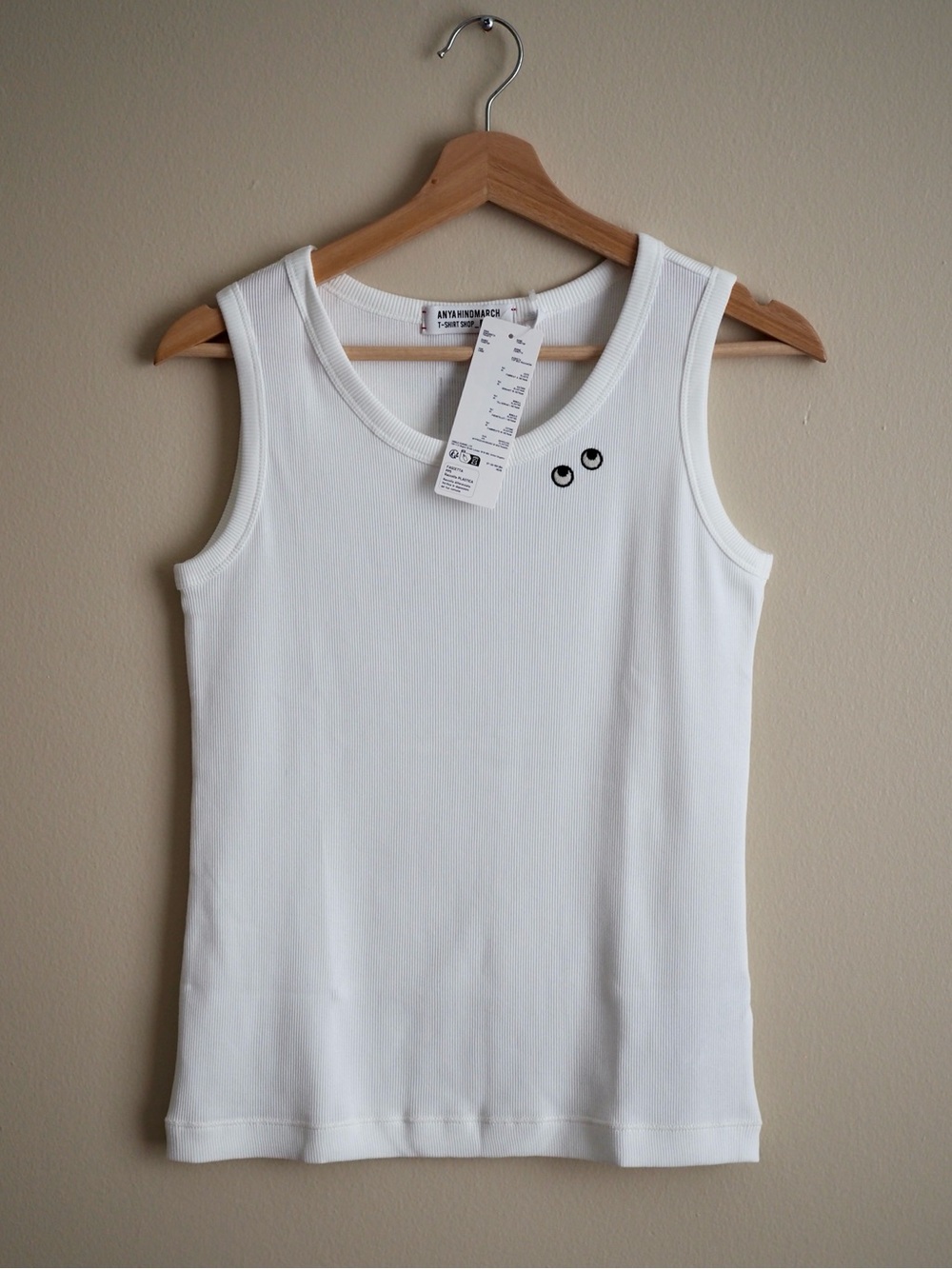 Anya Hindmarch ribbed Uniqlo women tank top new